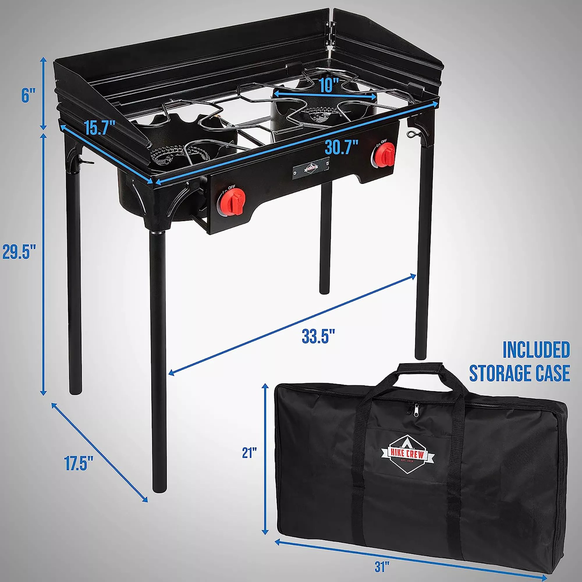 Hike Crew 2Burner Outdoor Stove with Bag Publiclands
