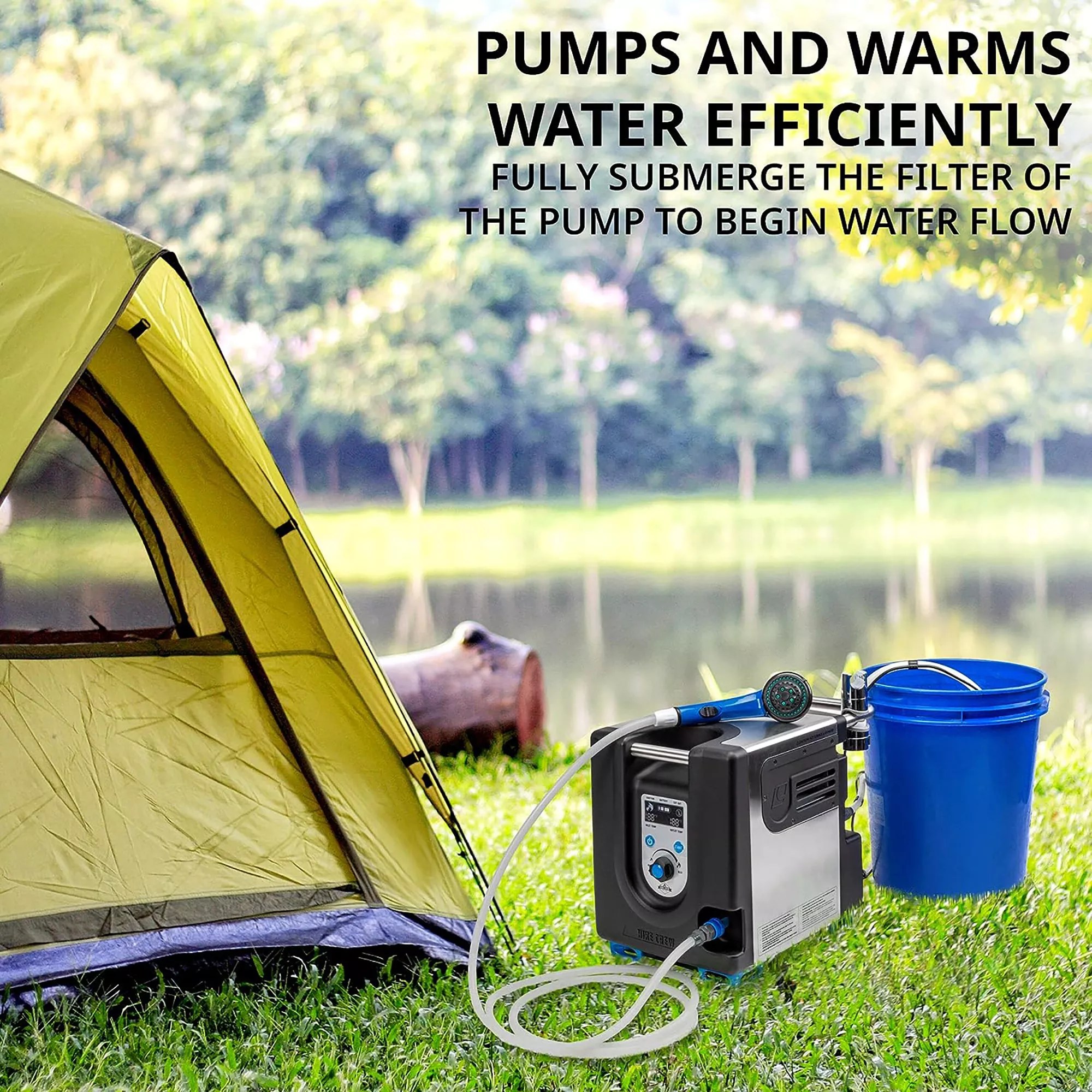 Hike Crew Portable Water Heater & Shower Publiclands