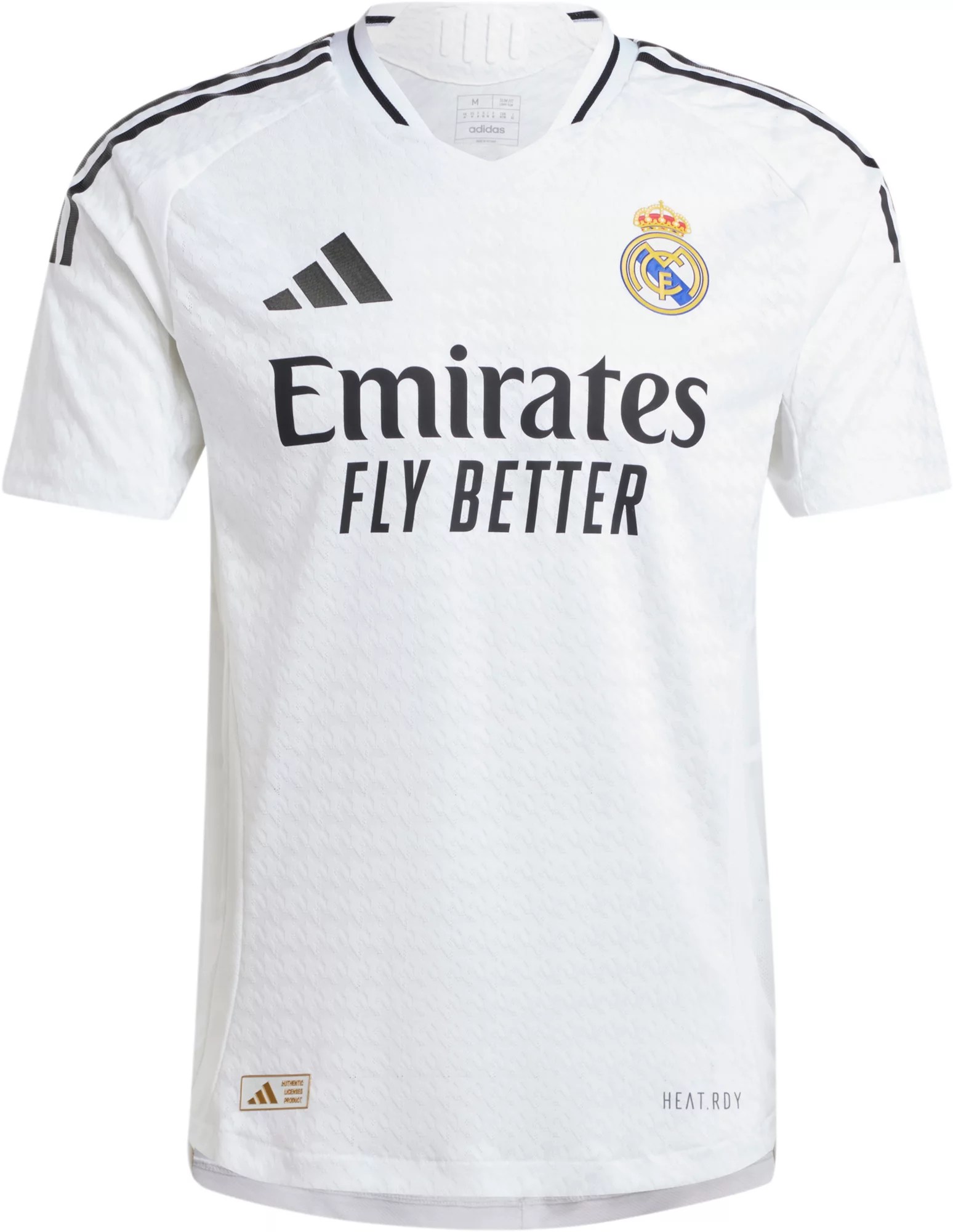 adidas Adult Real Madrid Kylian Mbappé 9 2024 Home Authentic Jersey