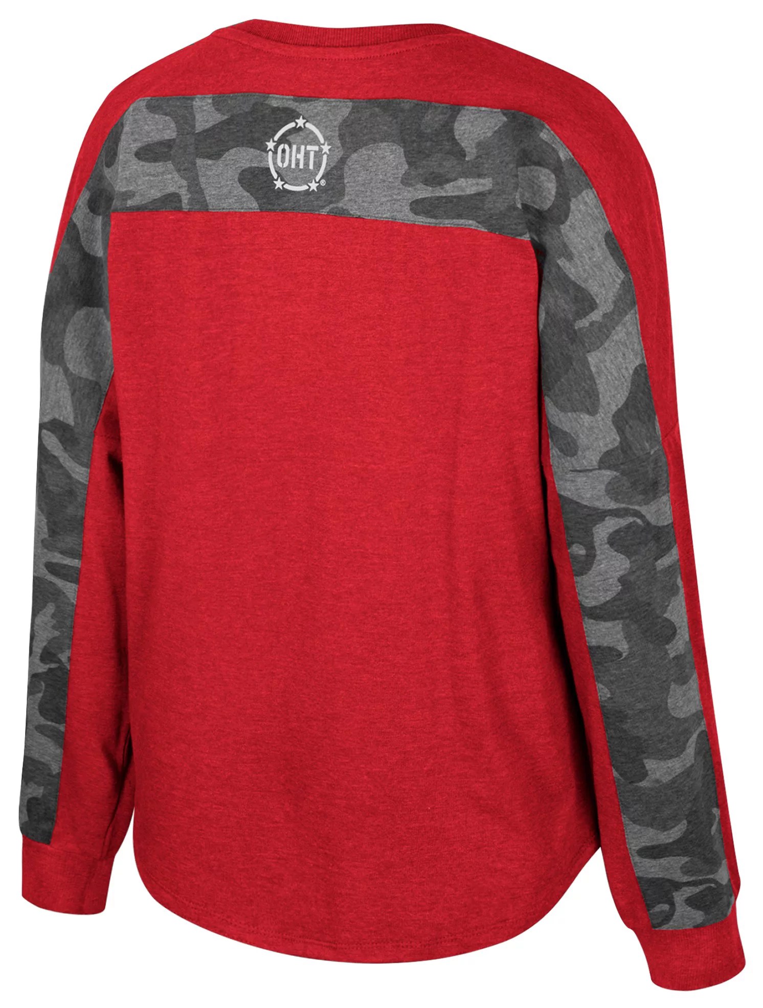 Colosseum Women's Bulldogs Red Oorah Long sleeve Dolman TShirt Dick's Sporting Goods