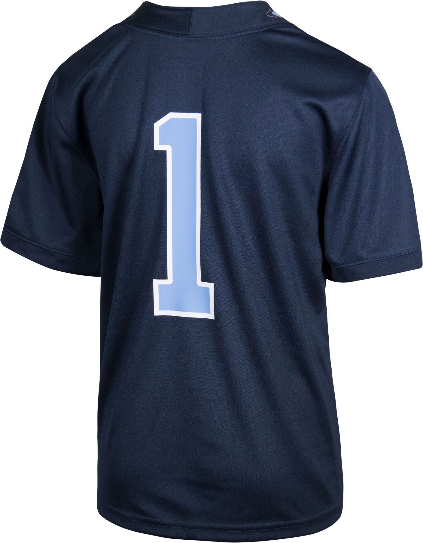 Jordan Youth North Carolina Tar Heels 1 Navy Untouchable Game Football
