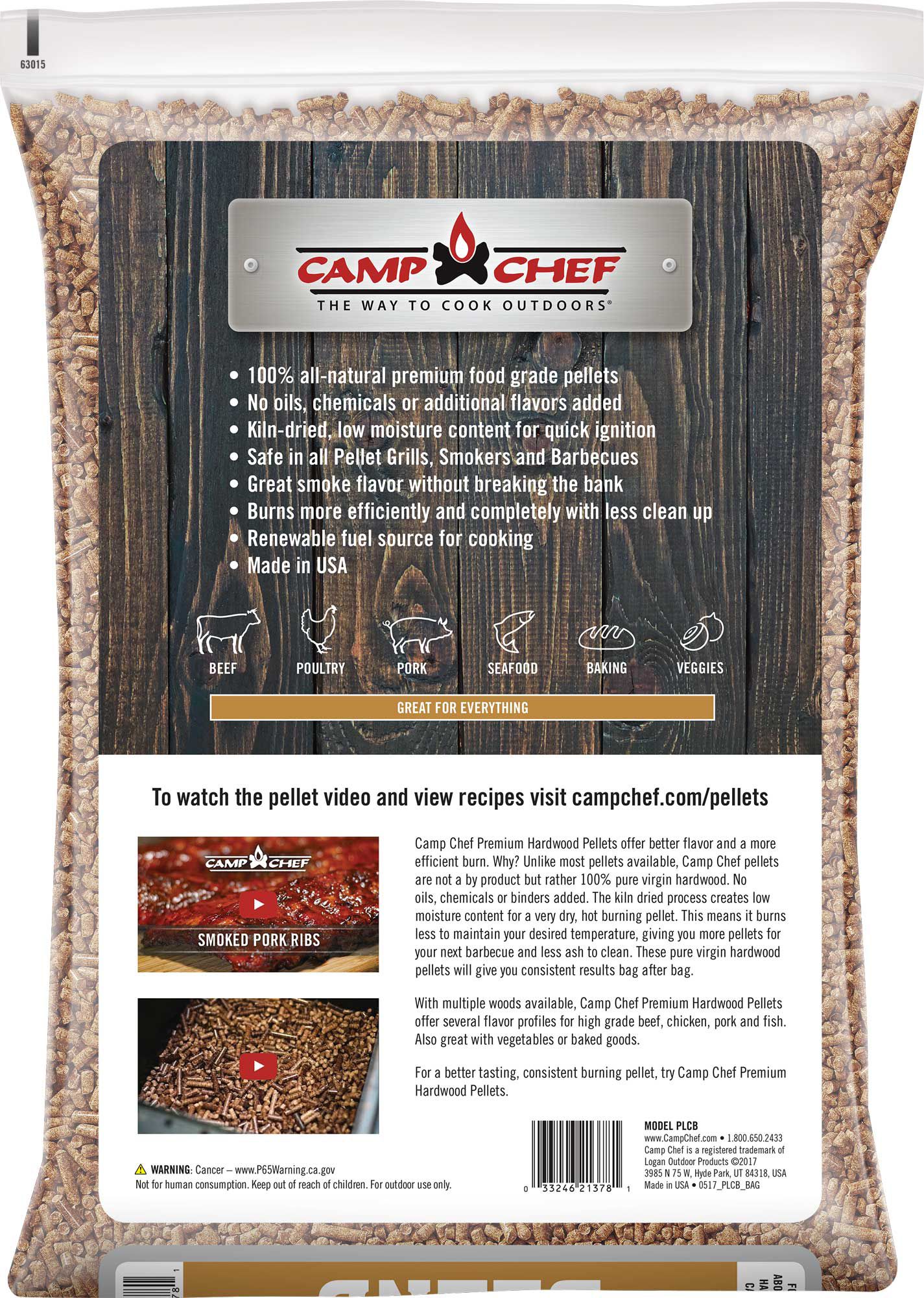 Camp Chef Premium Competition Blend Hardwood Pellets 20 lbs Publiclands