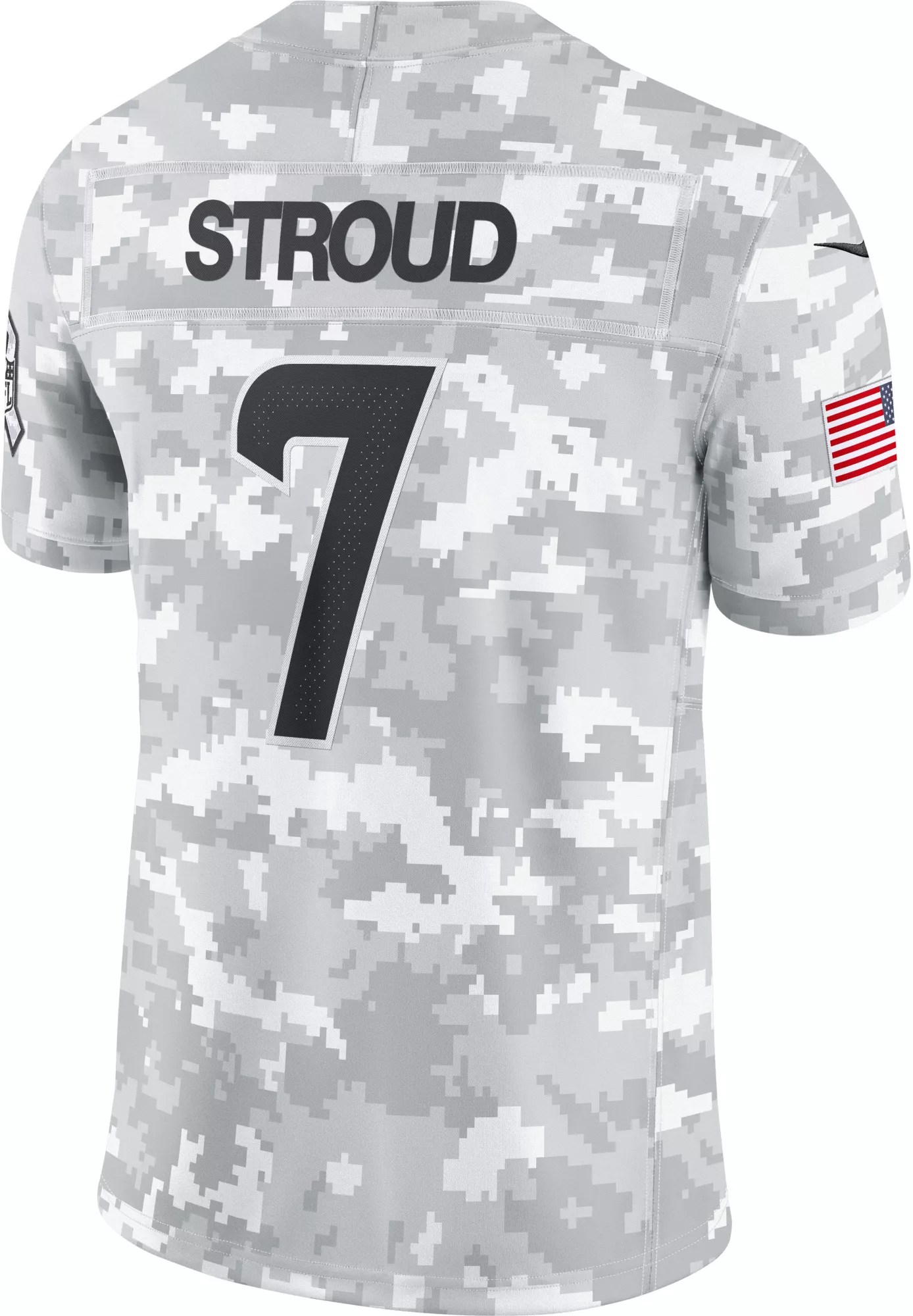 Nike Men's Houston Texans C.J. Stroud 7 Salute to Service 2024 White
