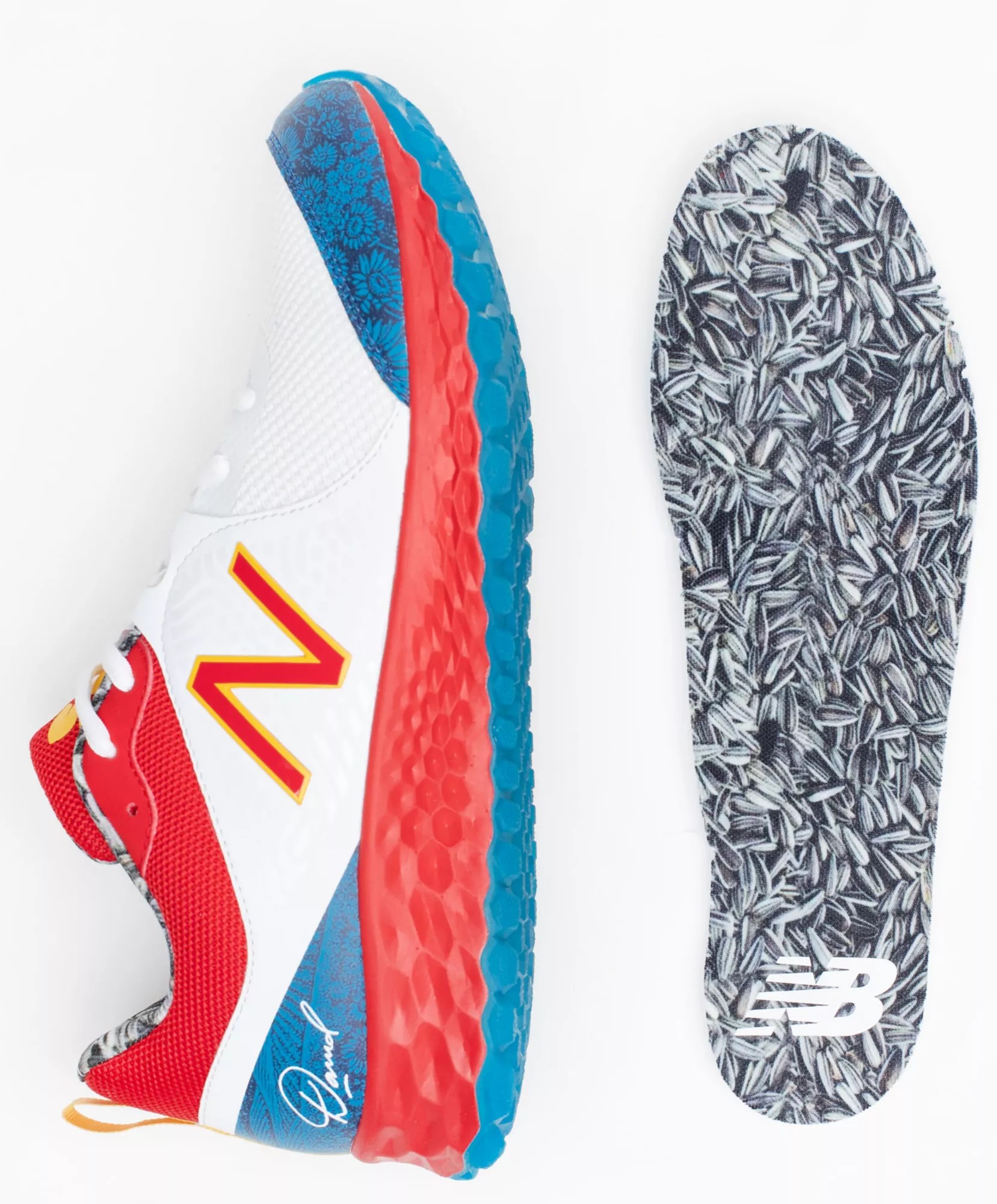 New Balance Women's Velo 2 David Sunflower Seeds Turf Softball Cleats Big Apple Buddy