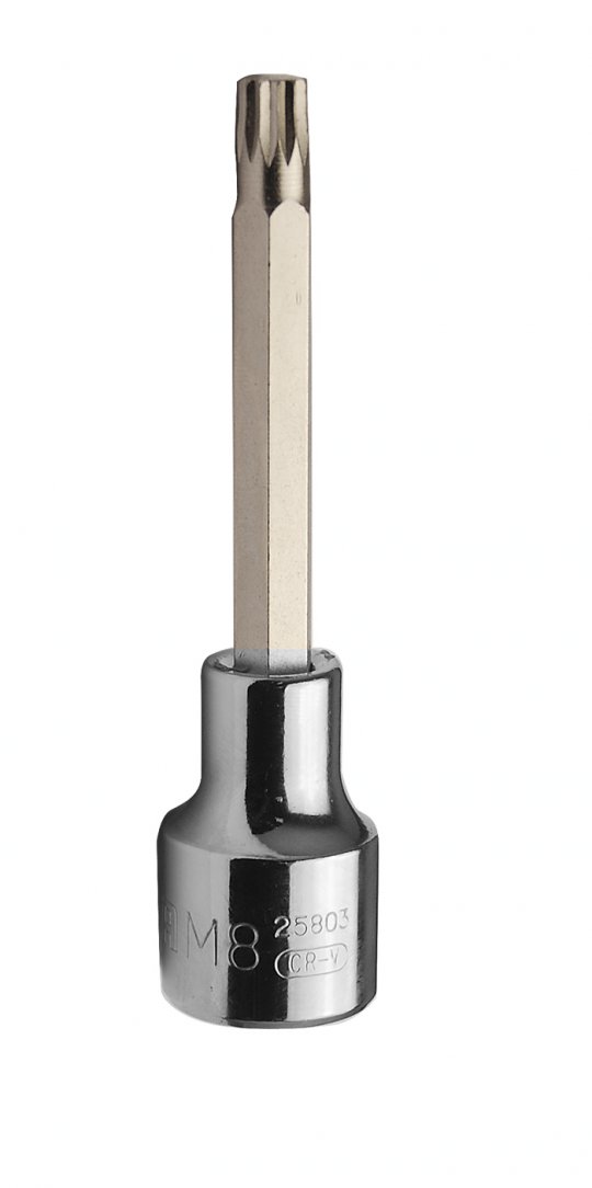 Sata 25804 1/2" Drive Long Triple Square Bit Sockets TOOLS AND