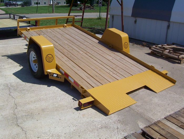 Low Pro tilt Trailers D&K Trailers Inc.