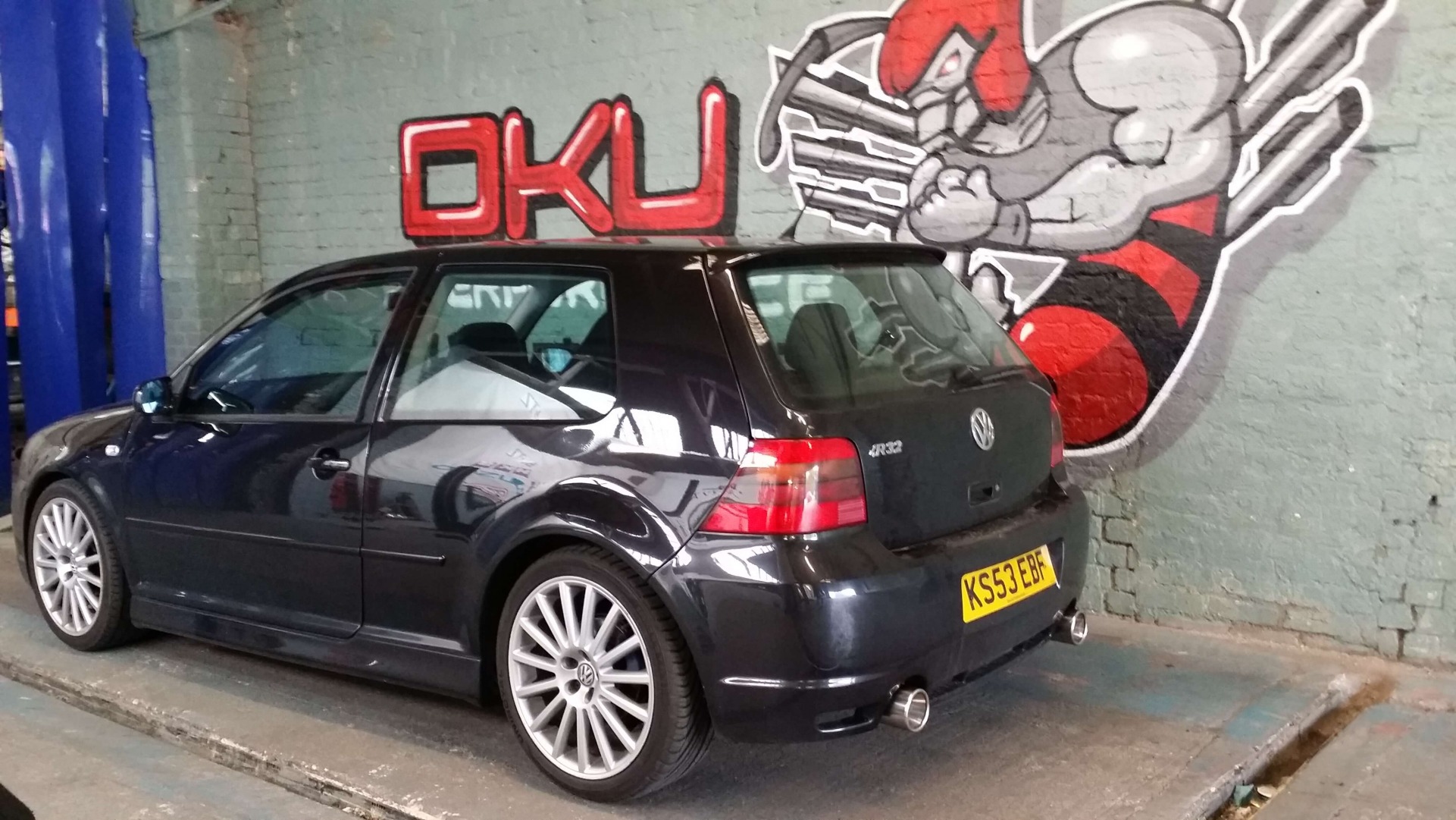 Volkswagen Golf MK4 R32 Performance Exhaust & Remapping DKU Performance