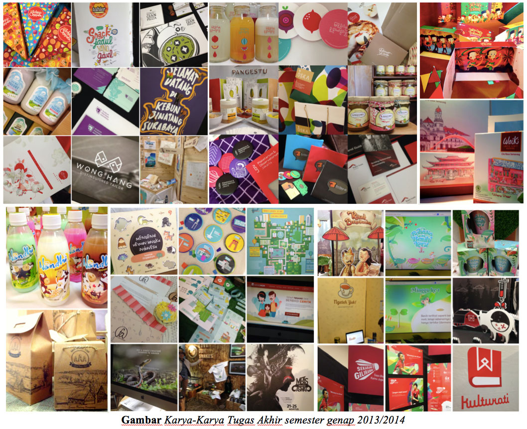 Penyelenggaraan Sidang Tugas Akhir DKV New Media, Genap 2013/2014