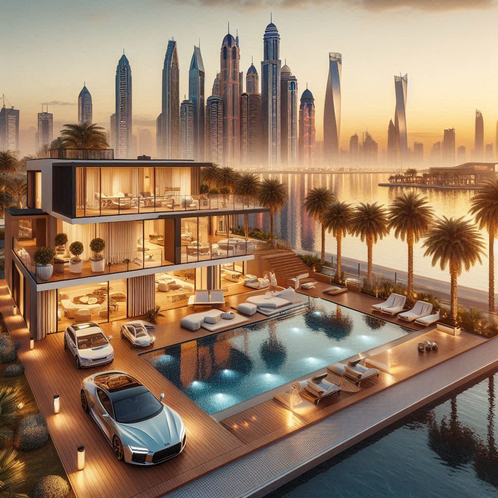 Dubai Luxury Property Boom Hits Record PreTariff Shift