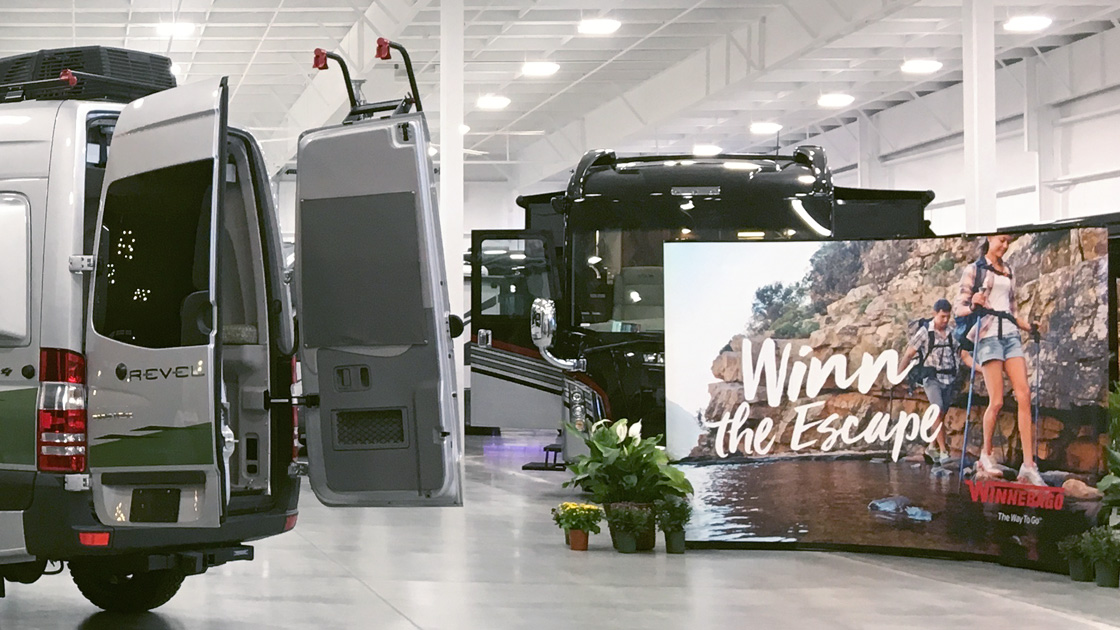 DKY Supports Successful Winnebago Product Launch DKY