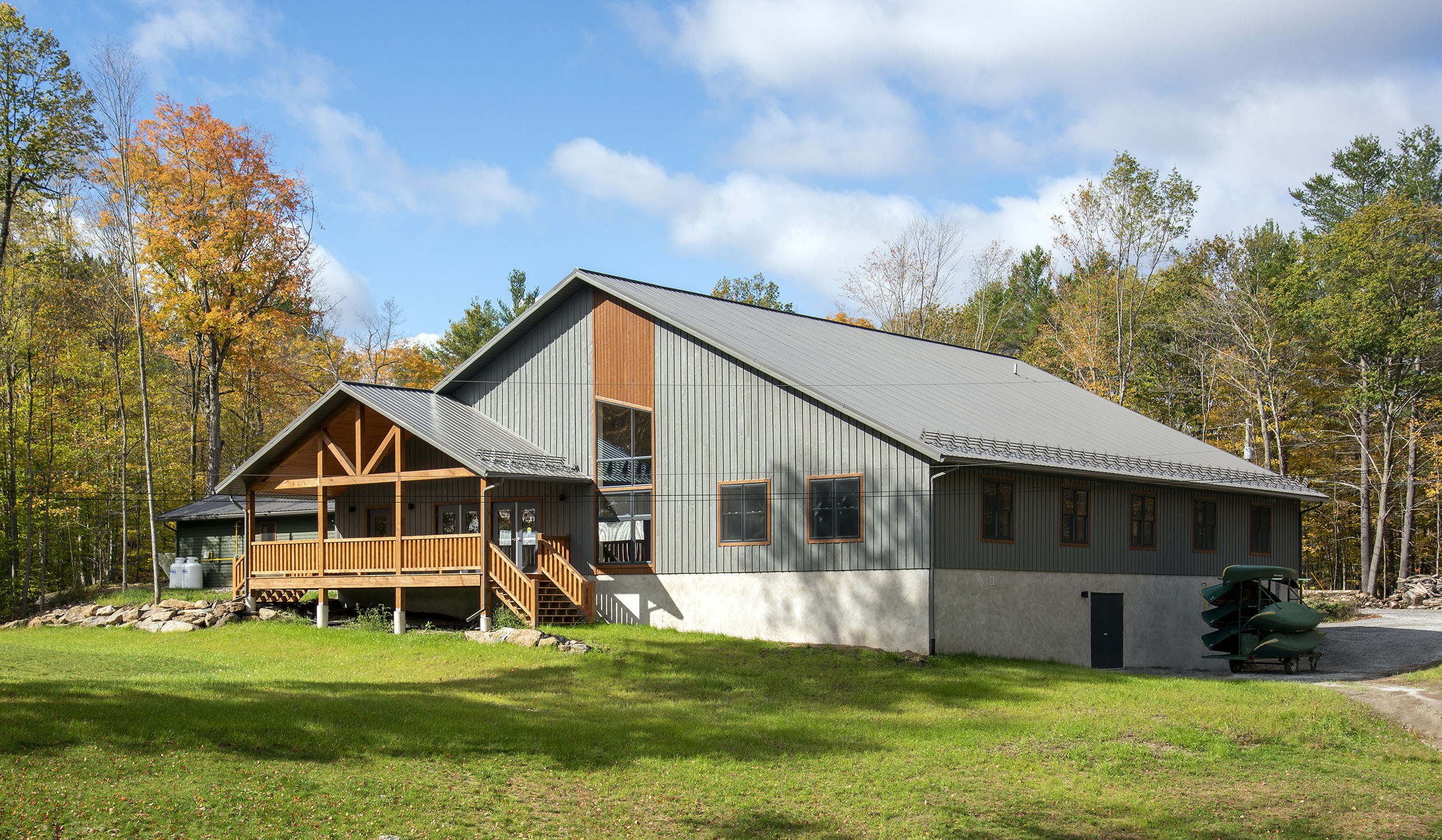 RKY Camp Dining Hall Eagle Lake (Parham), ON Dredge Leahy Architects