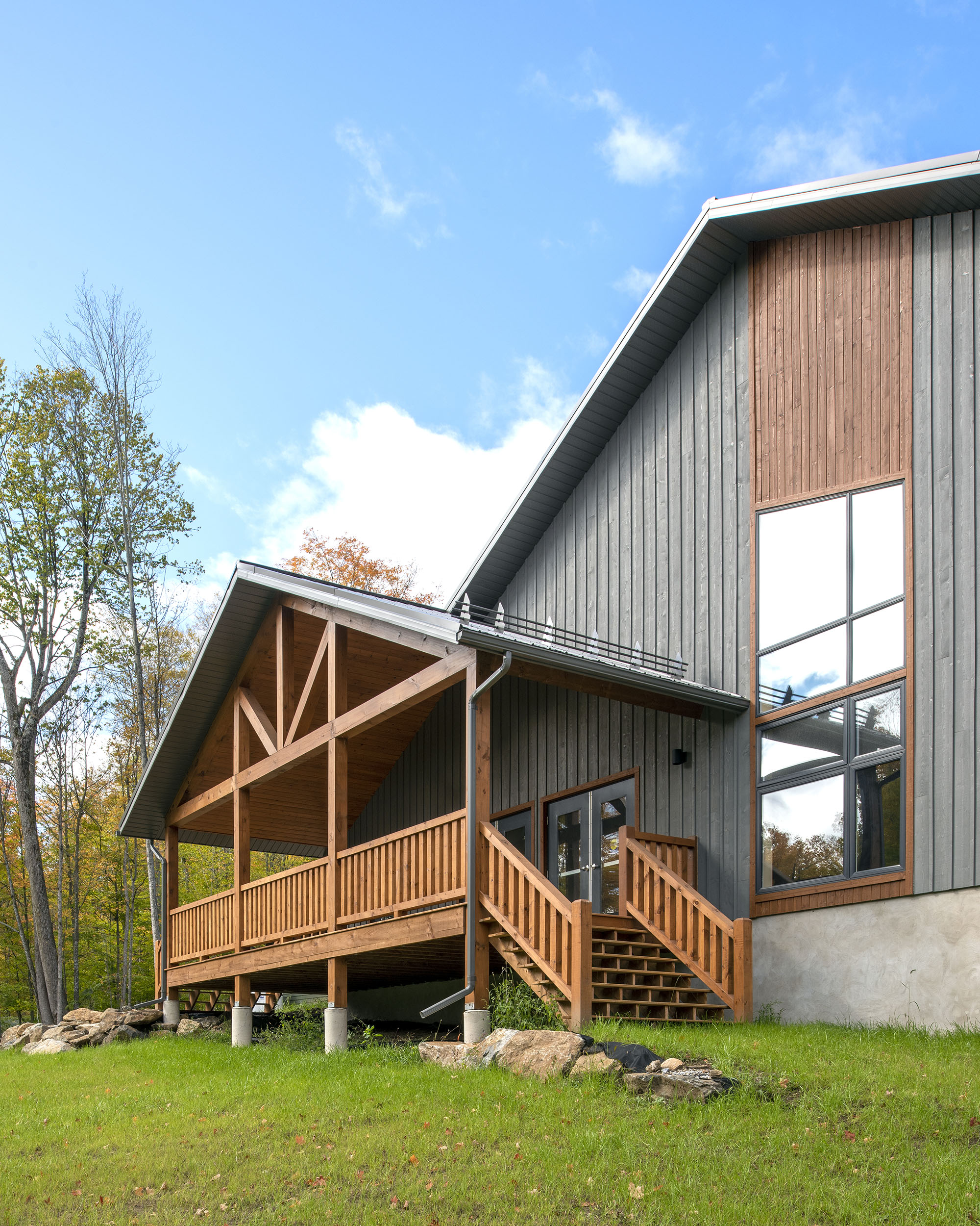 RKY Camp Dining Hall Eagle Lake (Parham), ON Dredge Leahy Architects