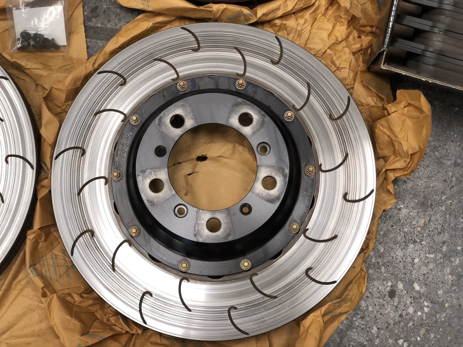 GT4 AP Racing / Essex front and rear rotor assemblies + bonus rear