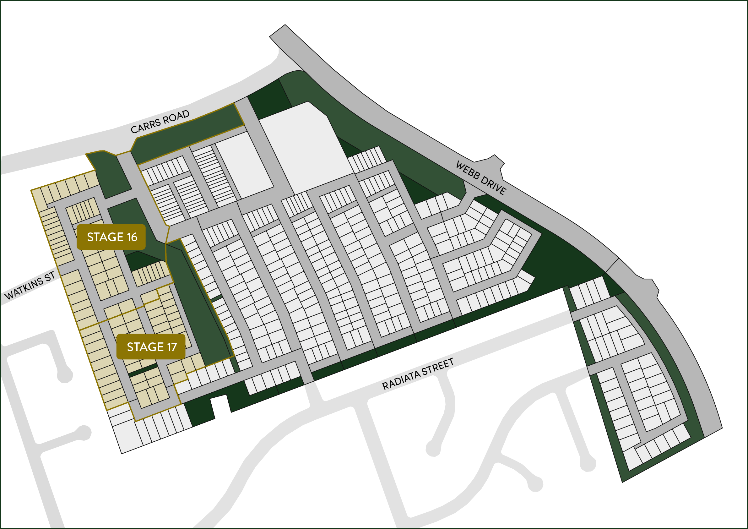Sections for Sale Greenhill Park
