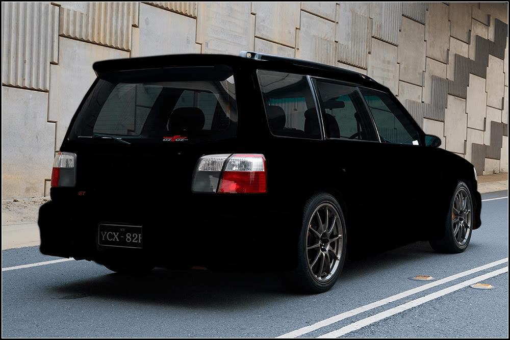 What if I could paint a car VantaBlack? Retro Rides