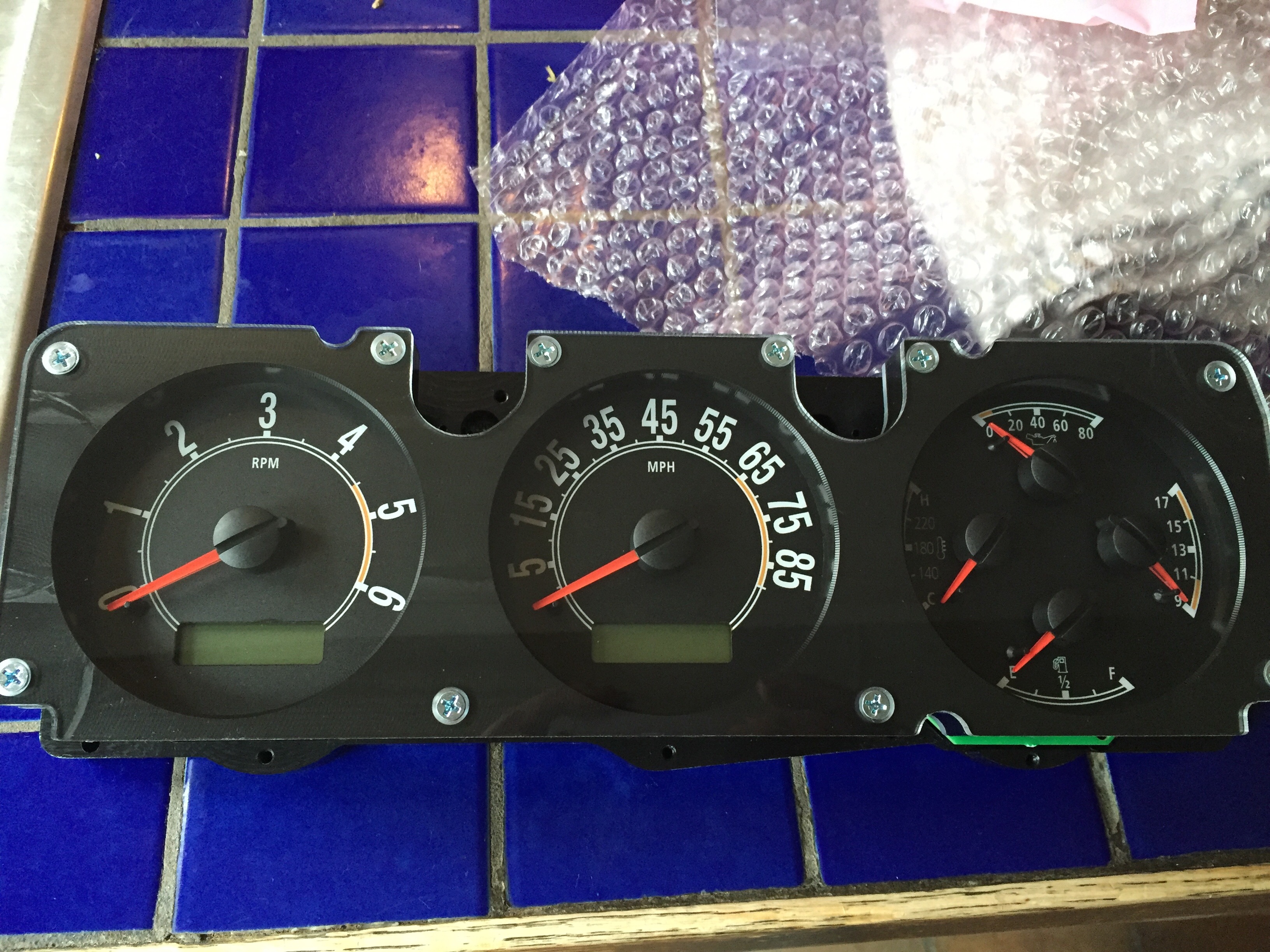 Custom Gauge Cluster Full Size Jeep Network