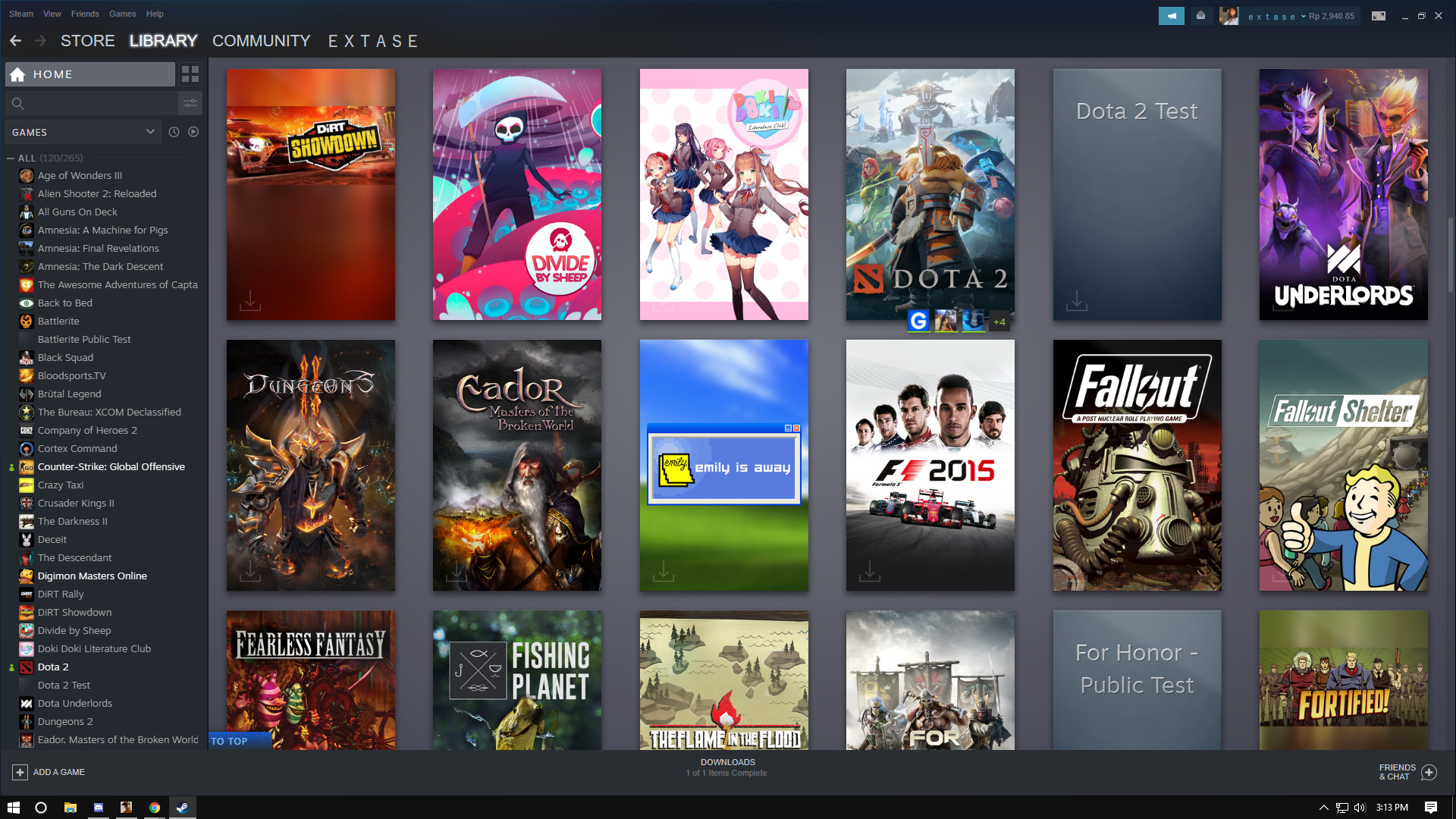 Jual JUAL ID STEAM LVL 37 ,3 YEARS , 97 GAMES KASKUS