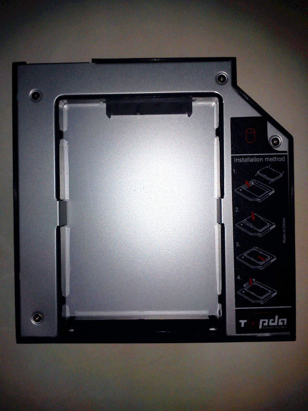 [HDD] Universal HDD Caddy 9.5mm Review for Laptop (Generic Brand) KASKUS