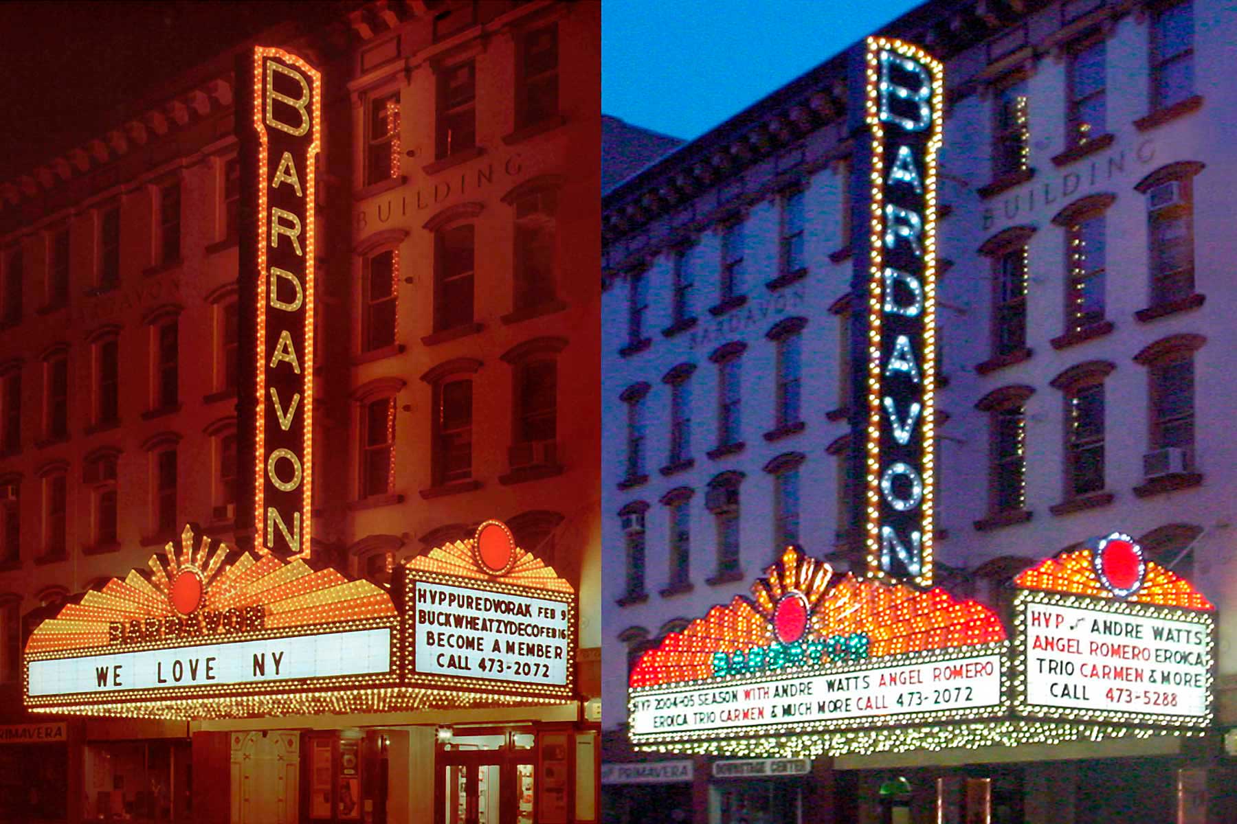 LED Marquee Lighting; Bardavon 1869 Opera House LEDtronics 46