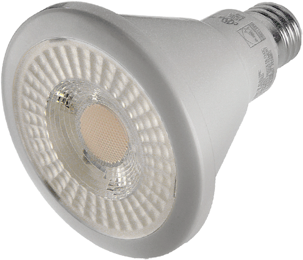 36° Beam 2700K LED PAR30, E26, 120VAC, Dimmable Spot Light