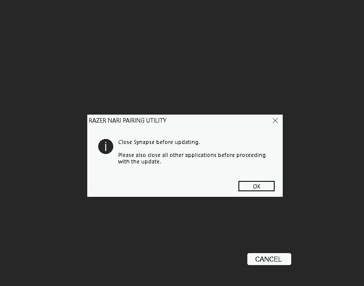 How to pair or connect a USB dongle to a Razer Nari headset with the
