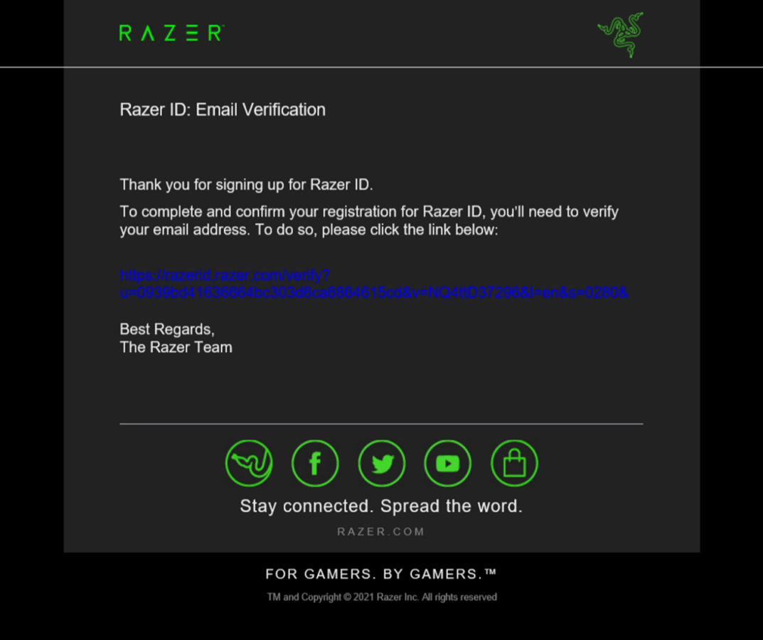 How to create a Razer Synapse account