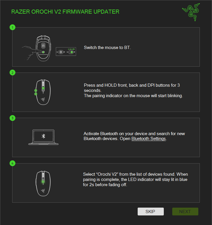 Razer Orochi V2 Firmware Updater