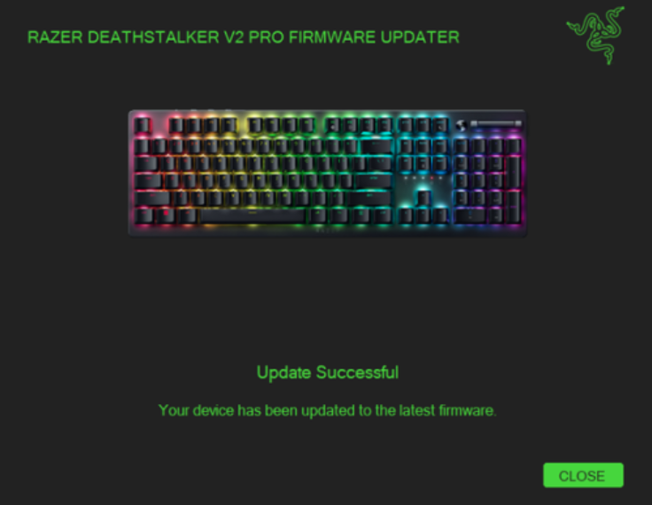 Razer DeathStalker V2 Pro Firmware Updater | RZ03-0436