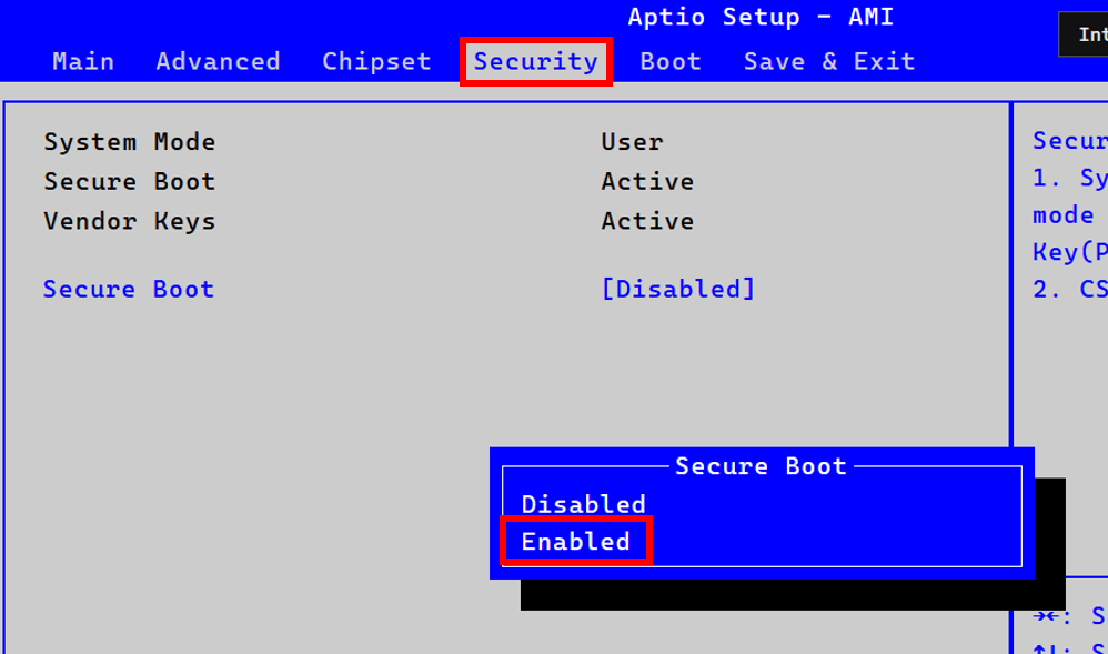 How to enable Secure Boot on your Razer Blade
