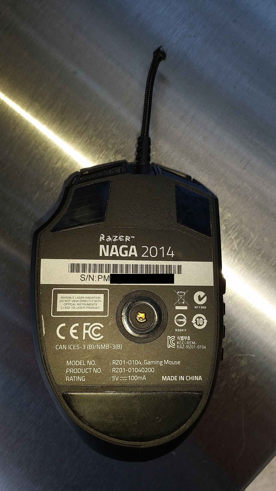 Razer saying me to cut the cable? razer