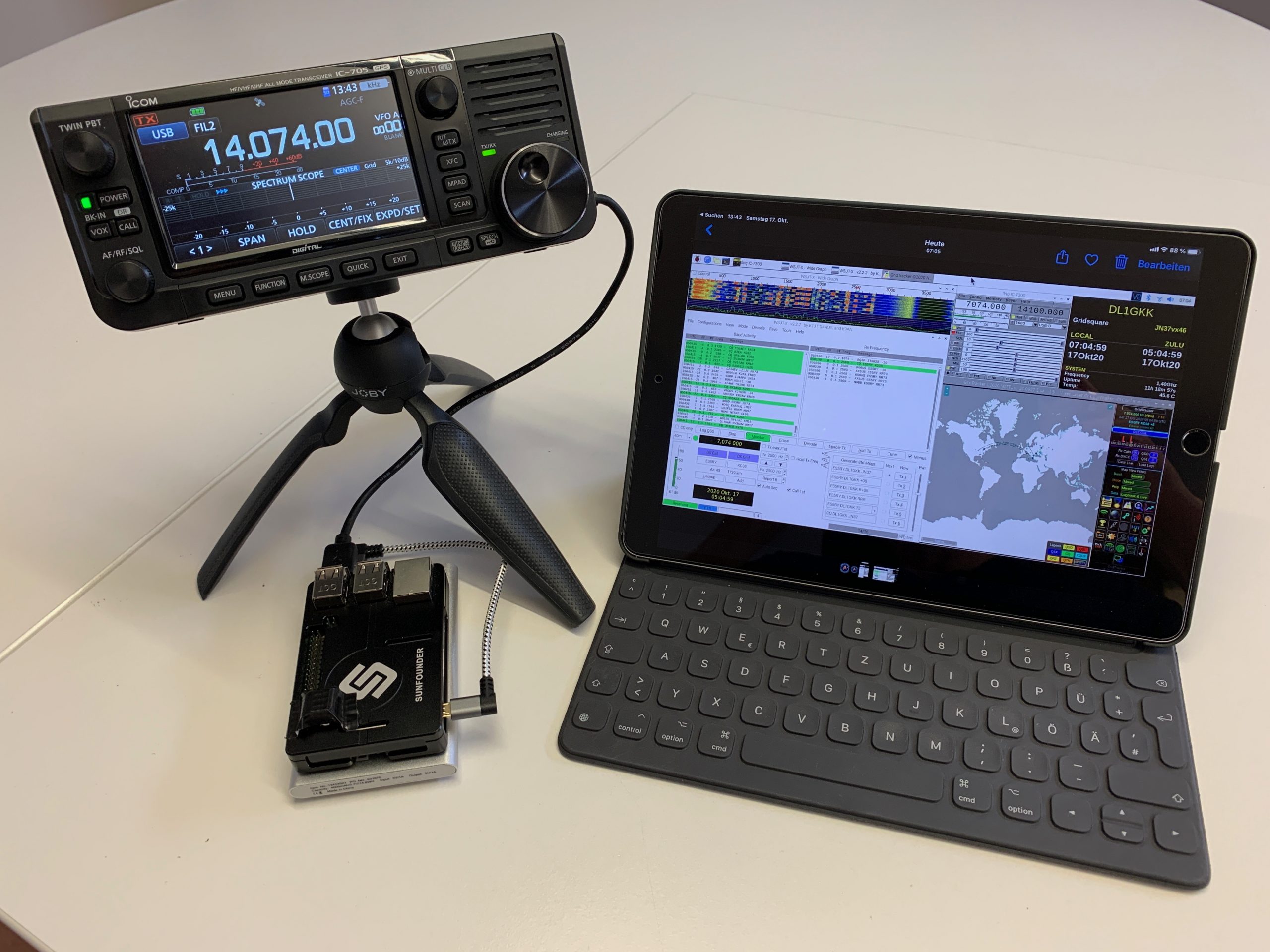 IC705 & Raspberry Pi Next level digital ham radio
