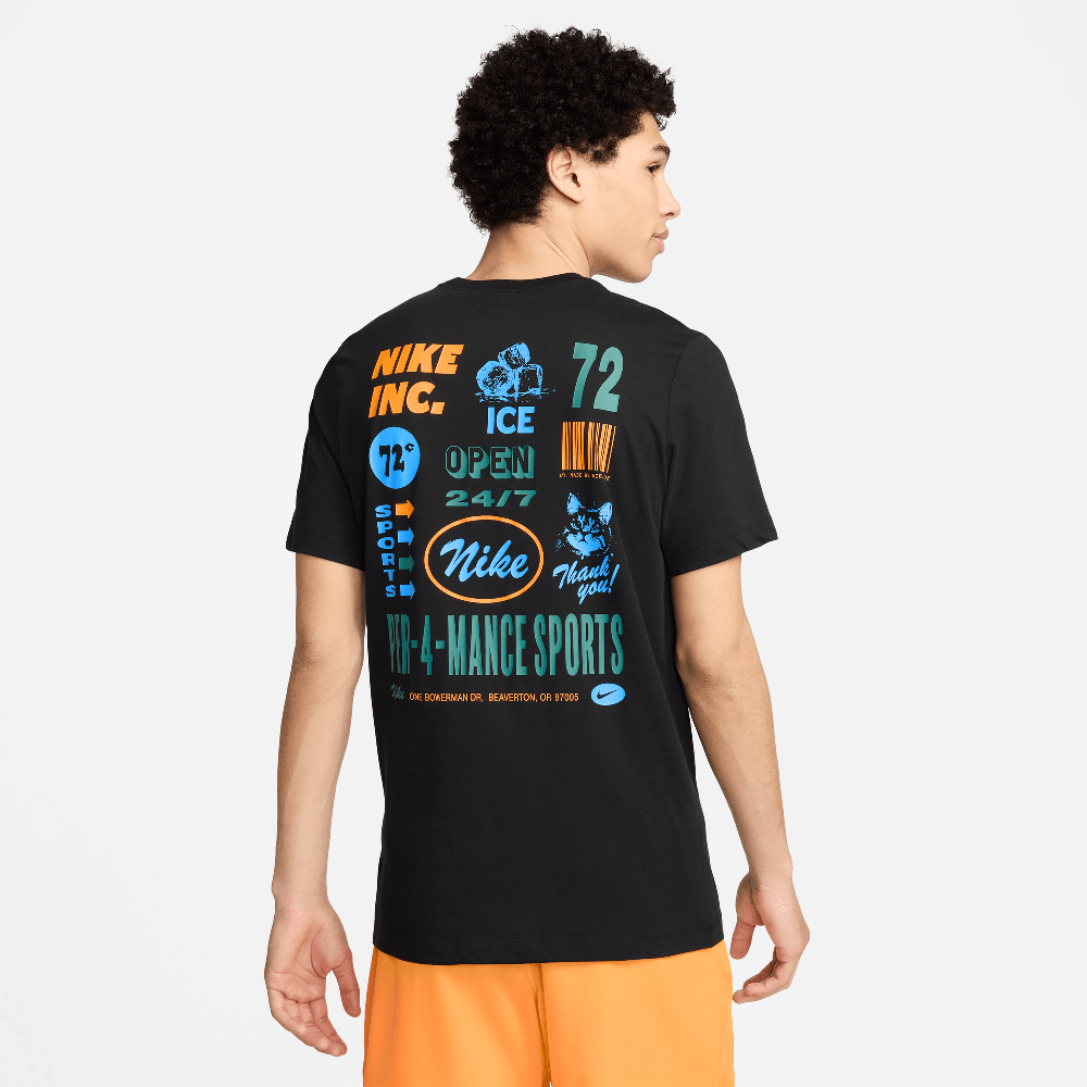 Nike Men’s Dri-FIT Fitness T-Shirt Black Nike Men’s Dri-FIT Fitness T-Shirt Black