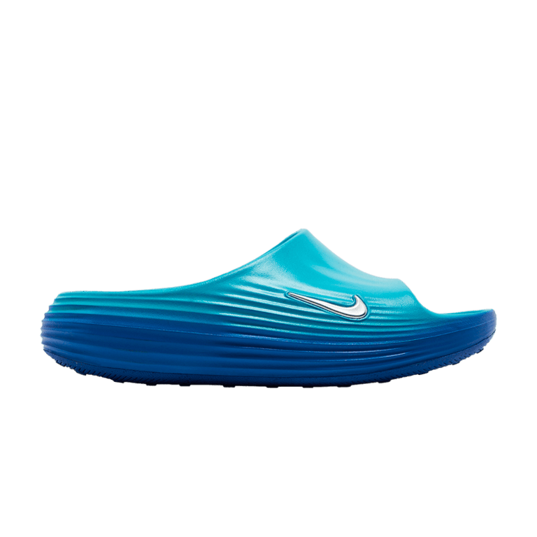 Nike ReactX Rejuven8 Slide Dusty Cactus Game Royal