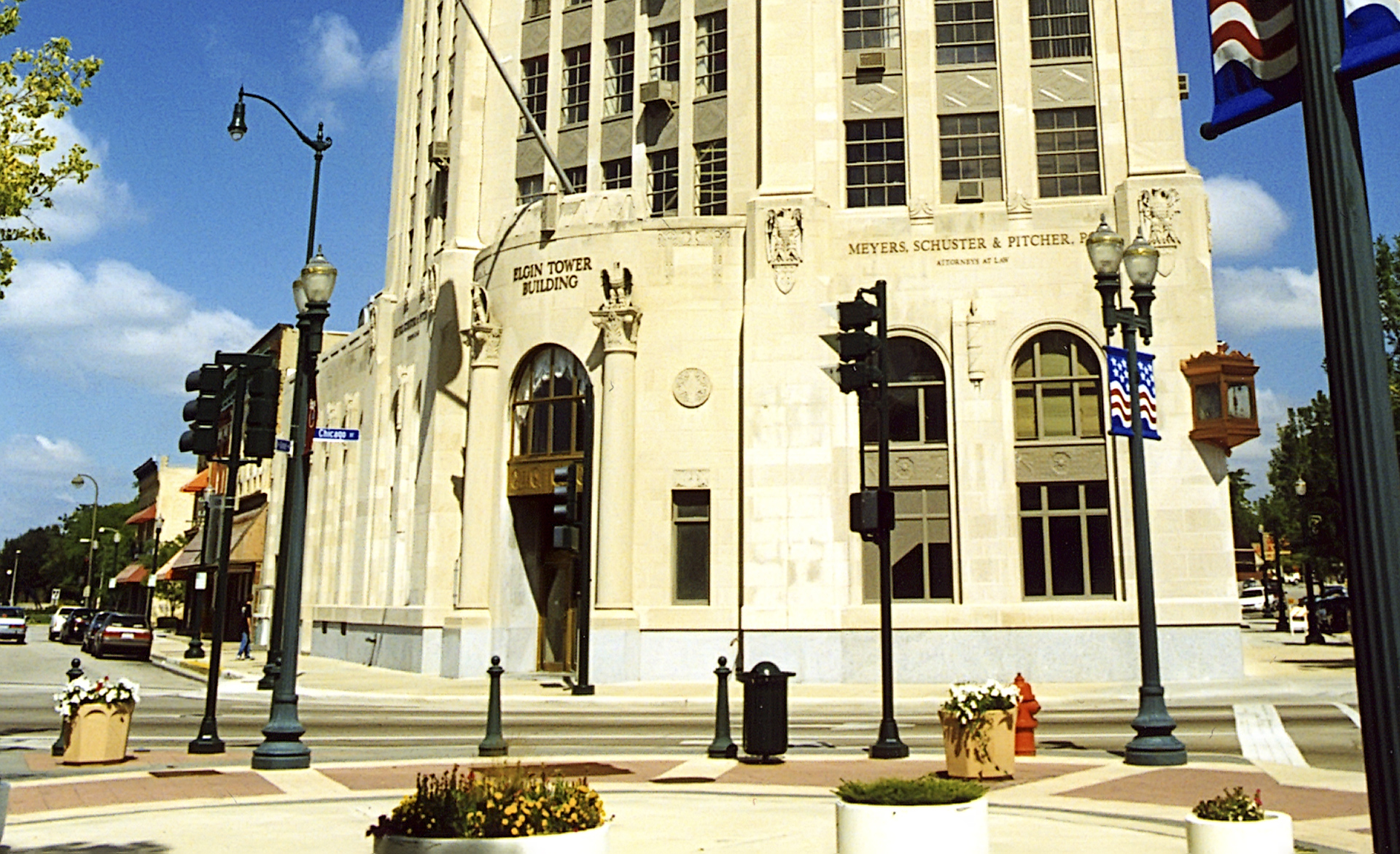 Elgin Tower Building City of Elgin Facade Improvement Program in