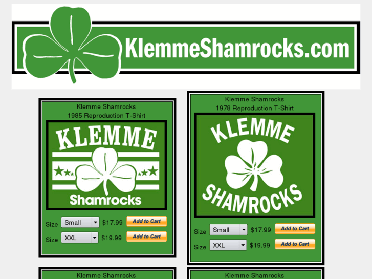 Klemme Shamrocks