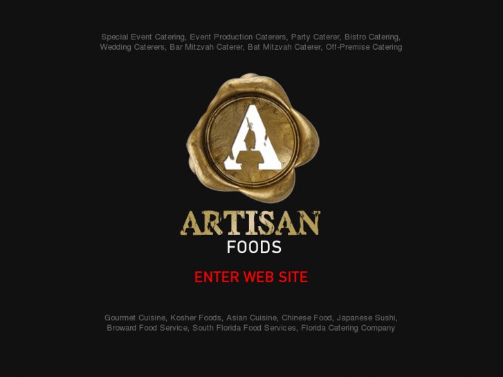 Artisan Foods South Florida Catering Wedding