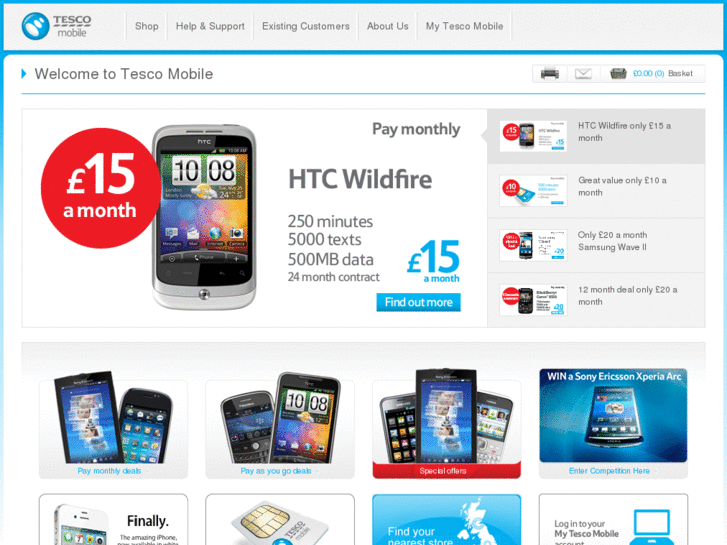 Tesco Mobile Phones Latest Mobile Phone Deals