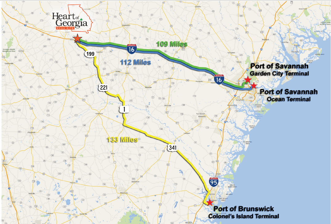 Transportation DublinLaurens County Development Authority