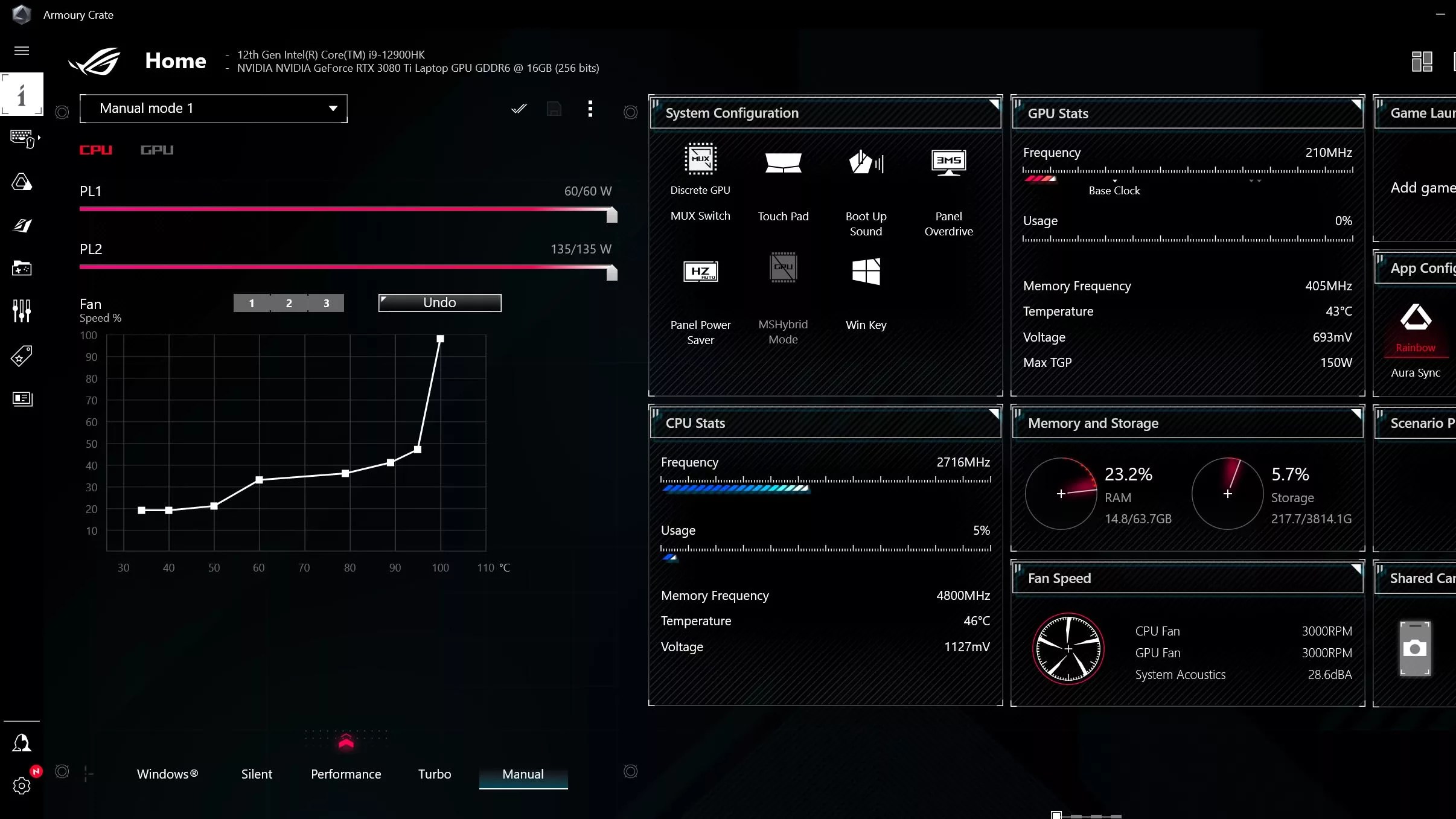 How to quiet a noisy laptop fan ROG Republic of Gamers Global