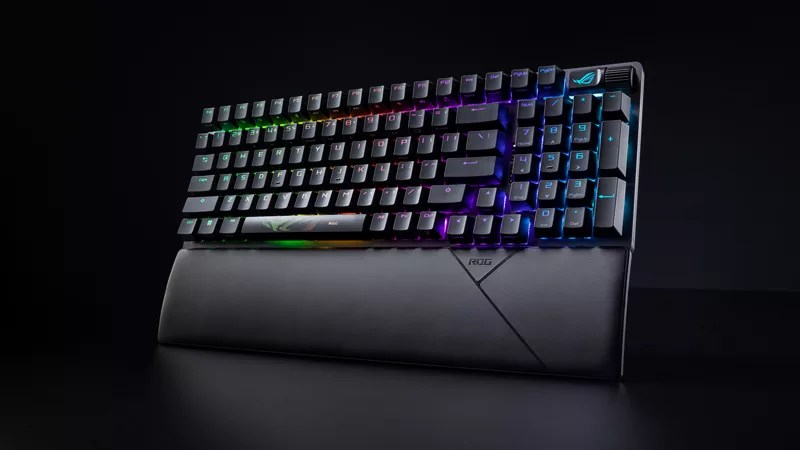 Show your strength with the ROG Strix Scope II 96 Wireless keyboard
