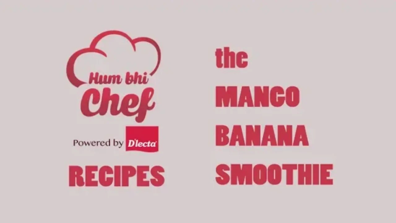 Mango Banana Smoothie D'lecta