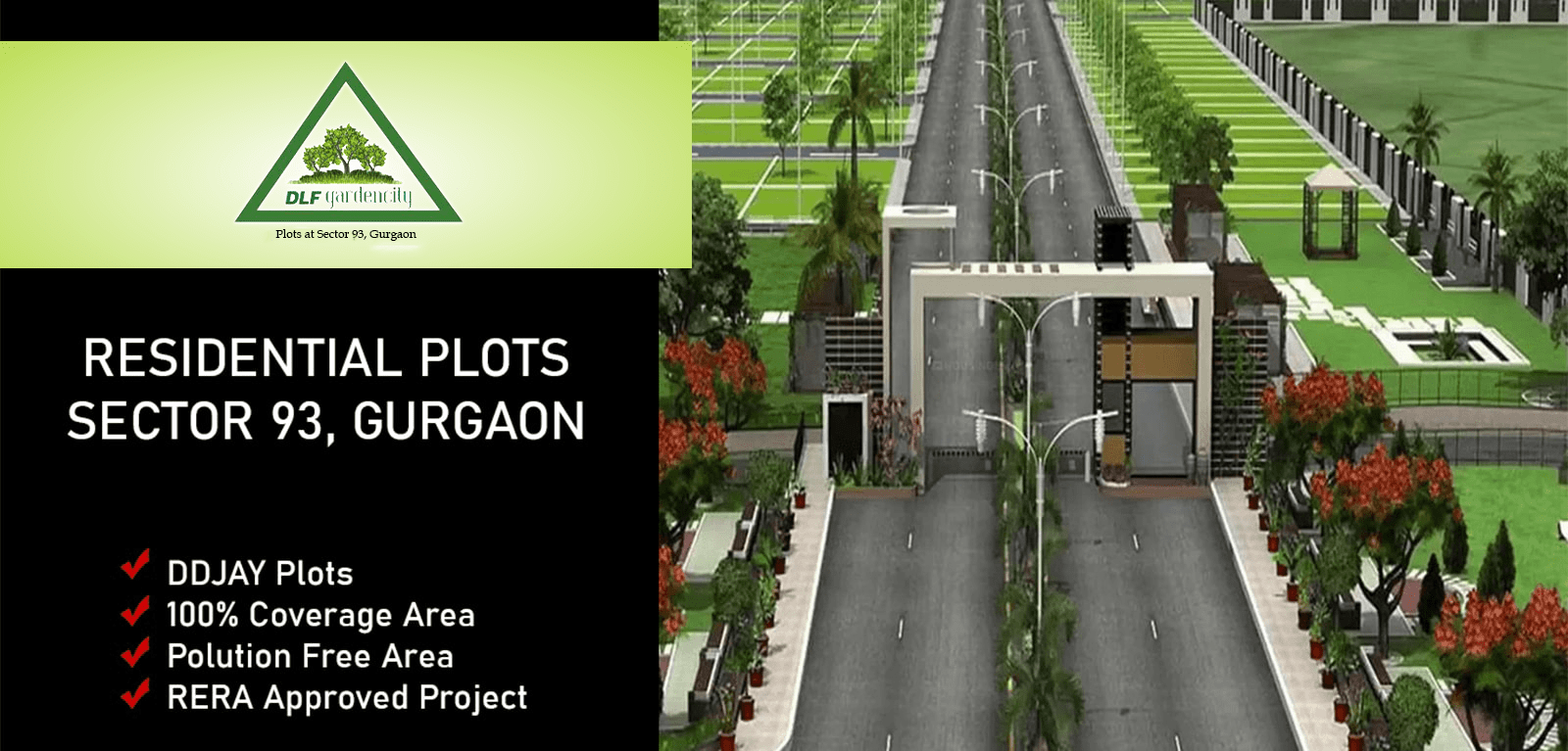 DLF Gardencity Enclave Plots Sector 93 Gurgaon DDJAY Residential Plots