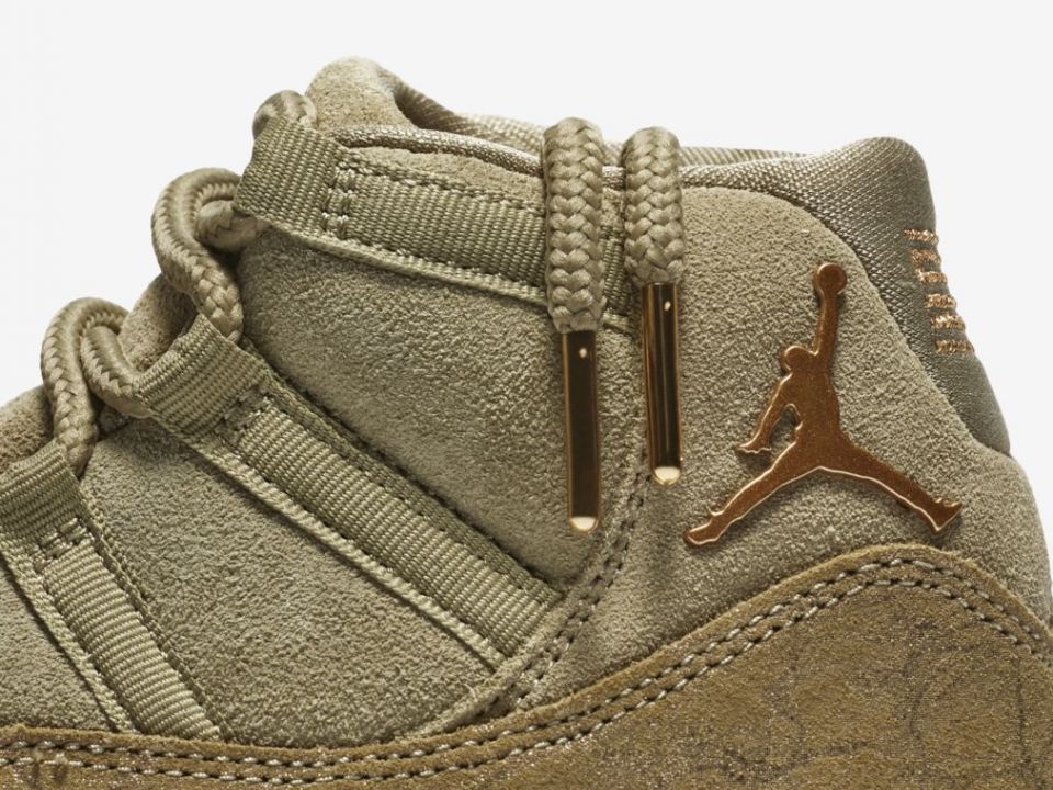 Jordan 11 Retro WMNS "Olive Lux" J23