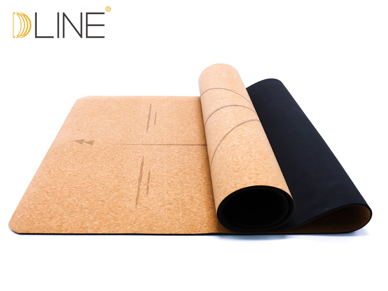 Ecofriendly High Quality Wholesale Cork Yoga Mat