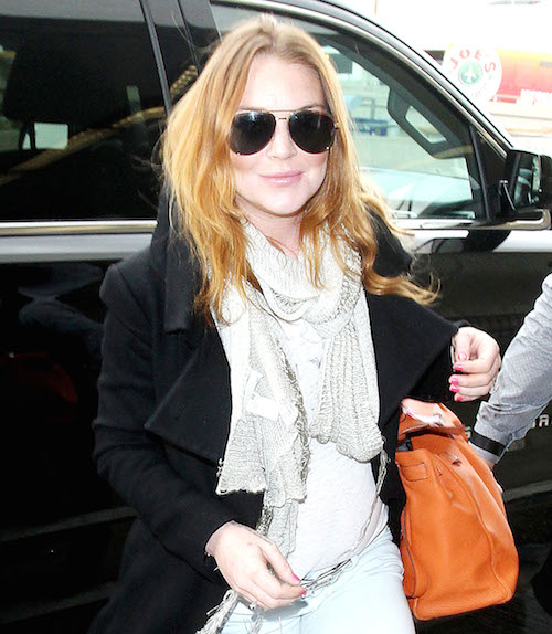 Dlisted Lindsay Lohan Got A Job Shooting A Car Insurance Commercial