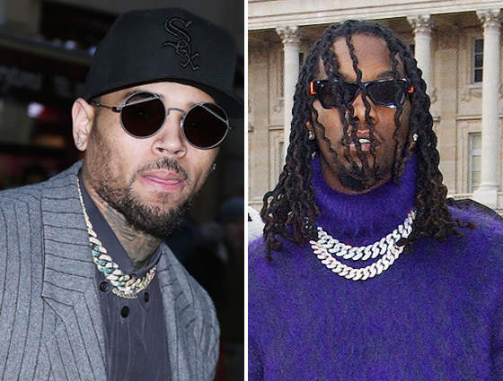 Dlisted Chris Brown And Offset Got Into It Because Of 21 Savage