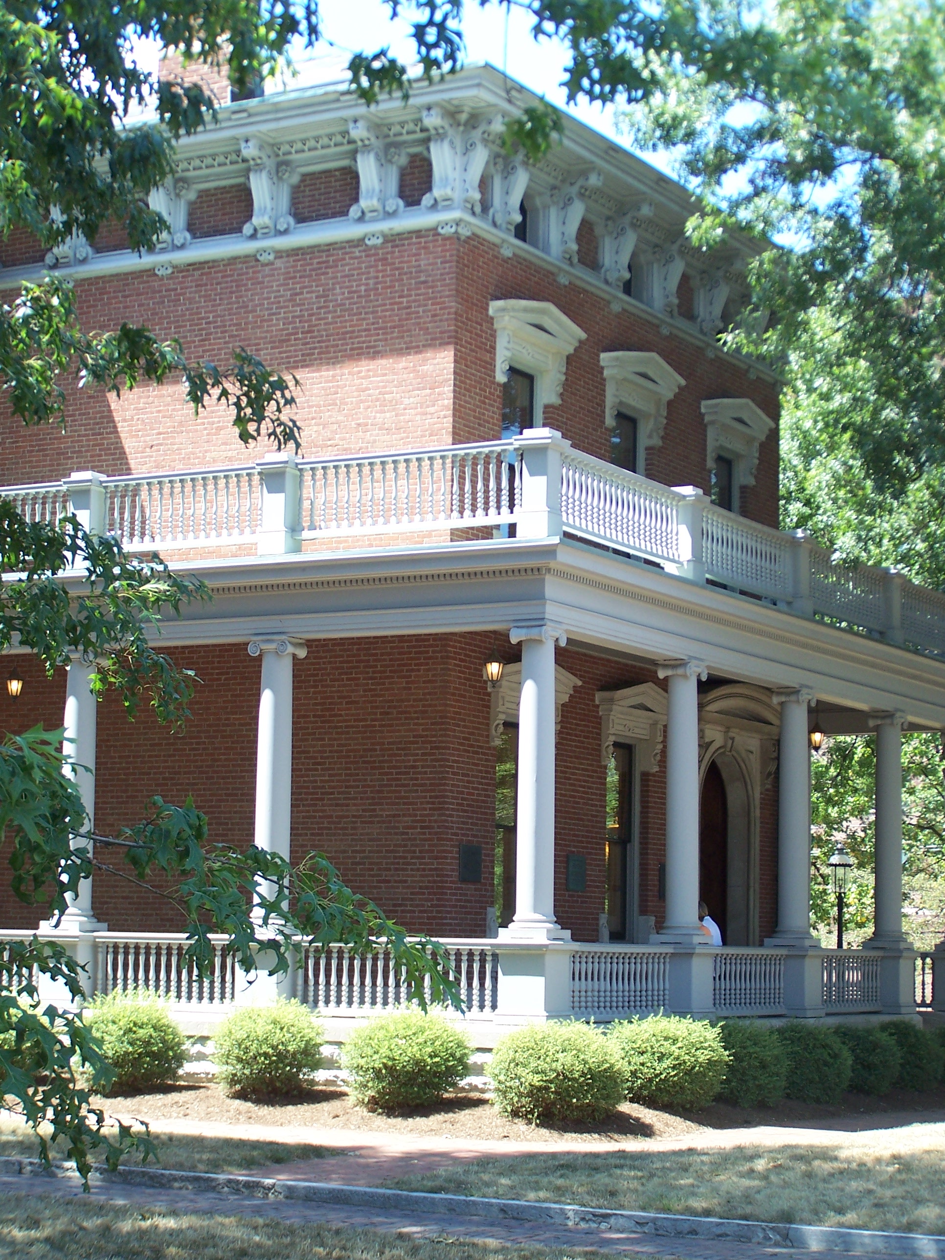 Home of President Benjamin Harrison The Haasienda on Shroyer…