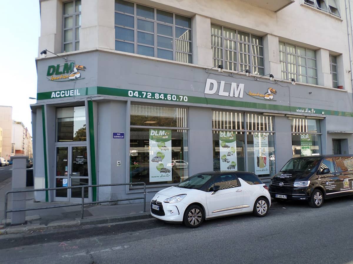 Location voiture lyon centre DLM Location
