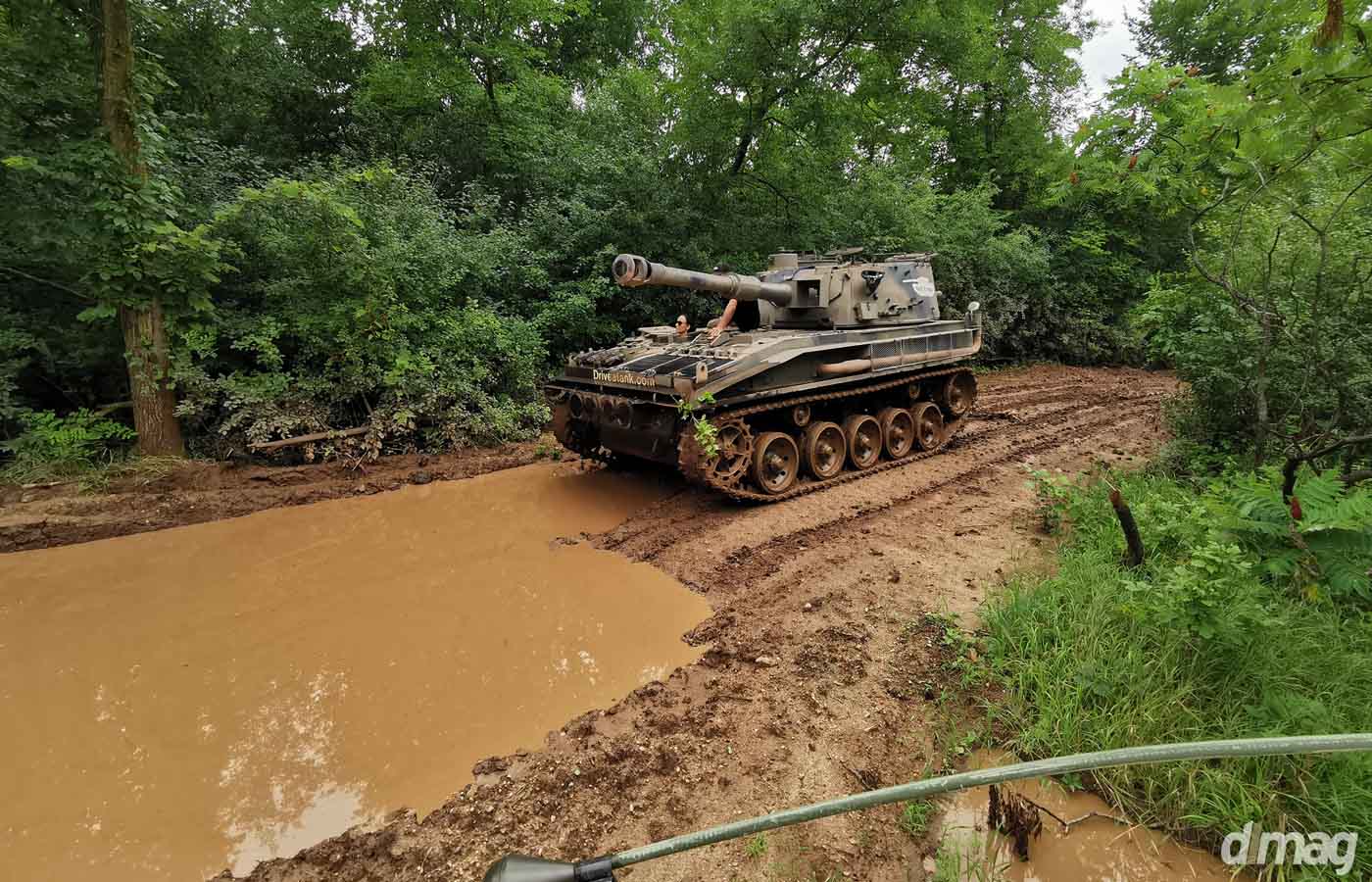 Driving tanks and crushing cars we did it and it was an exhilarating