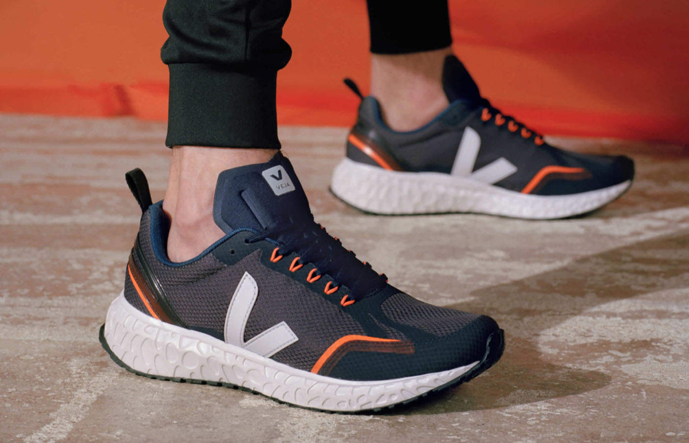 VEJA Condor ecofriendly running shoe that's made with less plastic
